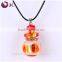 Wholesale Murano Glass Essential Oil Diffuser Scent Perfume Bottle Vial Pendant