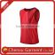 100 polyester silk screen printing red color tank tops blank gym vest mens underwear vest customized quick dry shirt