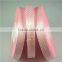 Silk screen printing/Heating transfer printing new charm satin ribbon bow with polka dots pinkK~