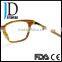 top seller korea stylish classic square copper color optical glasses for kids