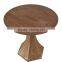 Modern wooden dining table set with 4 chairs