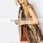 fashion Faux Fur Vest plus size girls faux fur vest