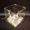 clear acrylic ballot box and donation boxes