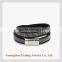 Spring Style New Product Crystal Leather Bracelet with Magnetic Closure