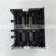 qitai professional PA66 high precision Plastic Injection connector/terminal plastic and metal connector