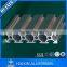 Durable groove tube aluminum slot U slot aluminium profile