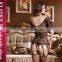 Wholesale Black Crochet Seductive Woman Sexy Lingerie Tattoo Body Stocking