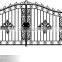 Wrought Auto art Gate /iron wrought Gates fencing/ access systems