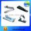 TUOPU metal wholesale 65Mn white nickel spring clip,high elasticity spring clip for 10-100mm pipe