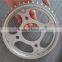 HOT SALE MOTORCYCLE CHAIN SPROCKET SET PRICE WITH ISO 9001