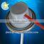 Dry lubricant spray valve with button