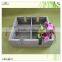 high quality vintage color flower gardening paulownia wooden crate
