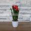 Artificial colourful flower bonsai for home and commercial decoation