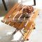 Hot selling wooden folding table walnut wood oil painted
