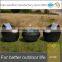 High quality outdoor rattan coffee table set leisure chair garden sofa set