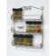 Metal Scroll Condiment Stand Holder