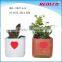 Modern design mini concrete succulent plants pots