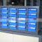 20 drawers plastic box cabinet for parts /components