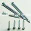 straight grooved shank concrete steel nails