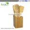 7-piece Bamboo cutlery sets( 6 Utensils Plus Holder ) in a Gift Box