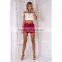 Guangzhou OEM clothing factory embroidery summer crop sex top