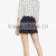 women wine red elastic waist indigo cute crochet lace shorts