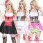 2016 Lover-Beauty red high quality newest german dirndl