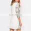 printed deep V neck fashion style high quality wholesale women wear