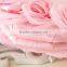 Lovely children rose flower handbag pink kid designer handbag cheap mini kid handbag