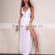 Runwaylover 029 New Fashion 2017 Ladies Sexy Deep V-Neck Maxi Dresses