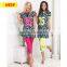 WOMEN SUMMER FASHION PAJAMAS S/S POLO TOP + LEGGING PYJAMAS WHOLESALE