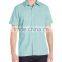 Men's Stripe Texture Shirt with Chest Pocket