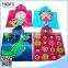 New Design Cheap Custom Cartoon Printed Kids Hooded Towel