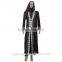 3 color rhinostone muslim dress/ admire muslim islamic fashionable abaya kaftan dresses
