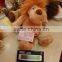 Yangzhou toy factory supply plush happy golden lion toys