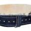 Custom Neoprene/Leather Weightlifting Belt/gym belt Fitness belt by 2017