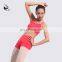 11311110 Colorful Practise Short Camisole Dance Top