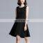 Little Black Sleeveless Ladies Simple Fashion Dresses On Sale