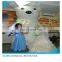 HI CE new products 3m inflatable mascot costume adult polar bear costume