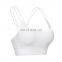 No Moq Wholesale Women White U-Neck Slimming Sexy Yoga Bra