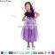 Wholesale kids princess dress with led lights holiday dresses wearing girls with wings fairy costume