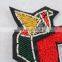 Iron-On Beaded Letter Patch/ Applique Badge On Dress