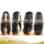 Unprocessed indian temple hair full lace human hair wigs 130% density highest grade for black women