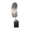 Hodisplay Indoor Decorative Crafts Home Decoration Resin Artificial Feather With Base