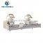 High precision CNC double head miter aluminum cutting saw machine