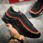 Дешевые кроссовки Nike Air Max 97 черного цвета с пружинами