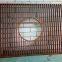 Aluminum Windows Grill Ceiling Decoration / Airport Energy Saving Grill Window