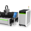 CNC fiber laser cutting machine cutting sheet metal/ aluminum/ copper