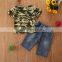 Infant Kids Baby Boys Camouflage Top+Denim Pants Summer Outfits 2pcs New