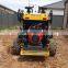 mini  wheeled  digger universal  skid steer  compact loader with 4 in 1 bucket
